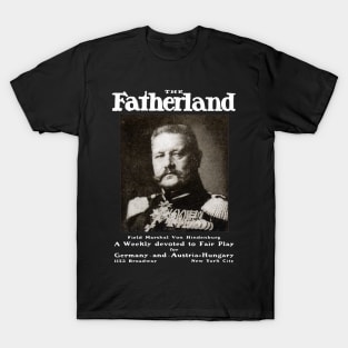 WWI Fatherland Newspaper T-Shirt